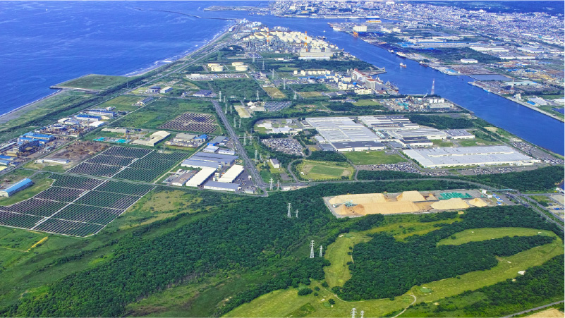 苫小牧への進出前の試験拠点